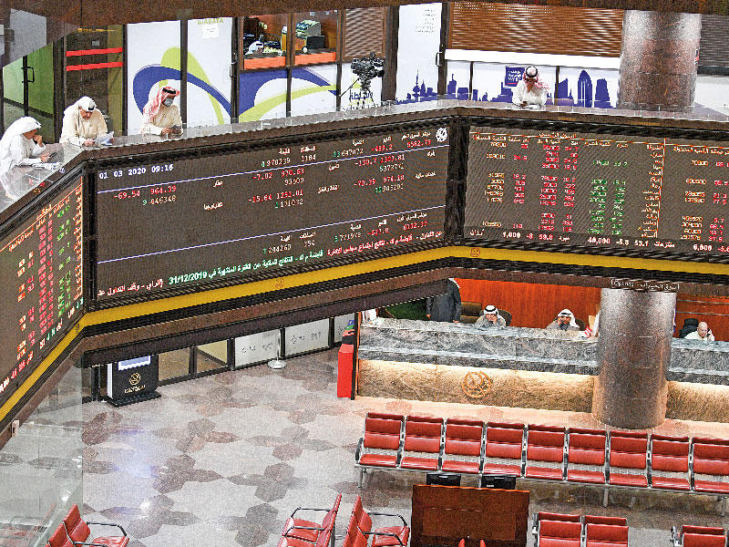 صورة من تداولات بوصة الكويت