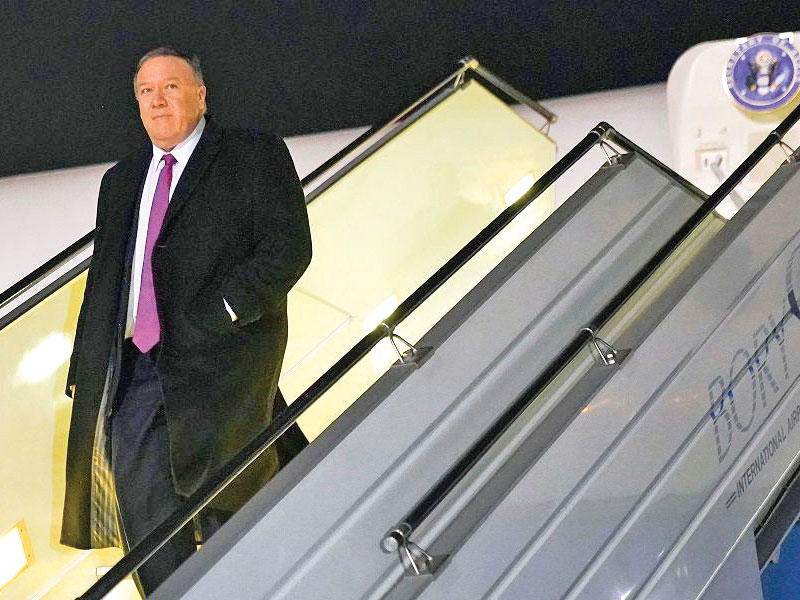 وزير الخارجية الأميركي مايك بومبيو 