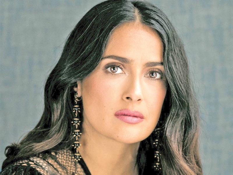 الممثلة العالمية سلمى حايك