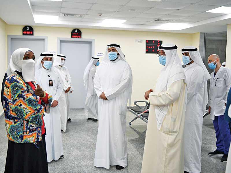 وزير الصحة خلال افتتاح مركز الفنطاس 