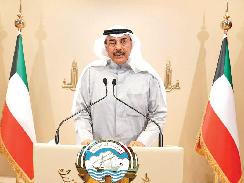 رئيس مجلس الوزراء سمو الشيخ صباح الخالد