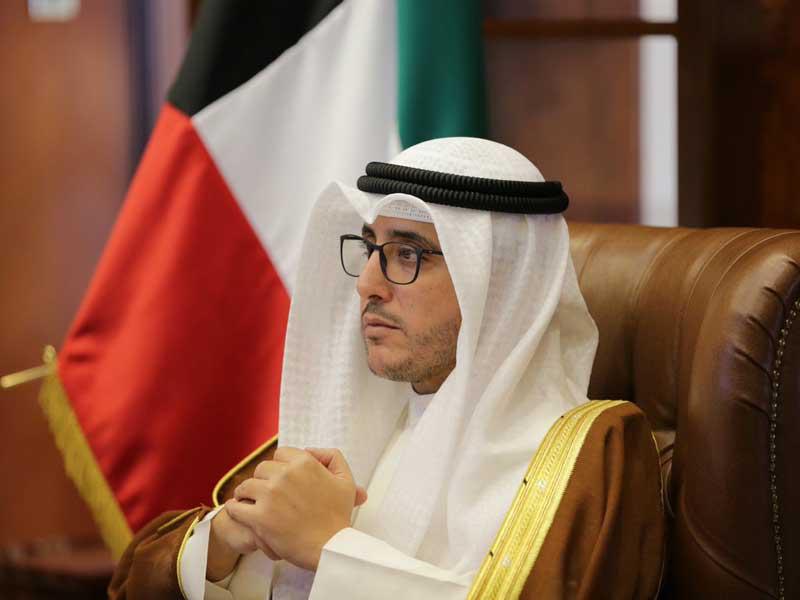 وزير الخارجية الكويتي الشيخ أحمد الناصر