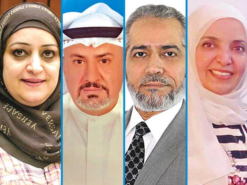 آسيا الحمدان-حازم الرميح-سمير الشمري-هند الشومر