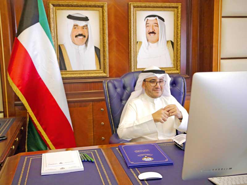 وزير الخارجية، الشيخ د. أحمد الناصر