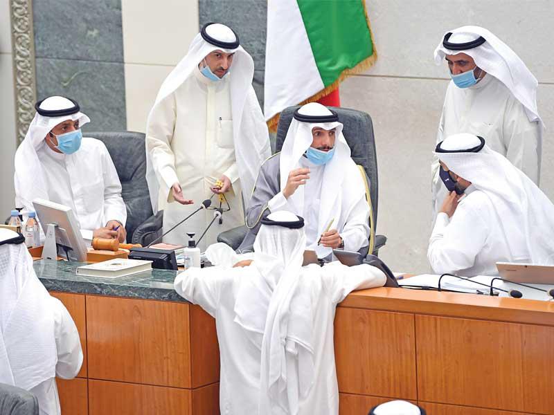 زحمة على المنصة