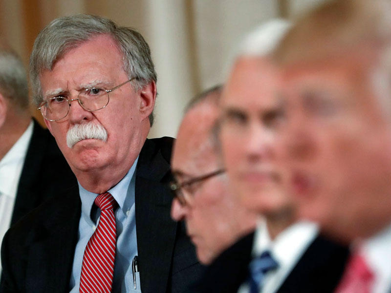 مستشار الأمن القومي السابق جون بولتون 