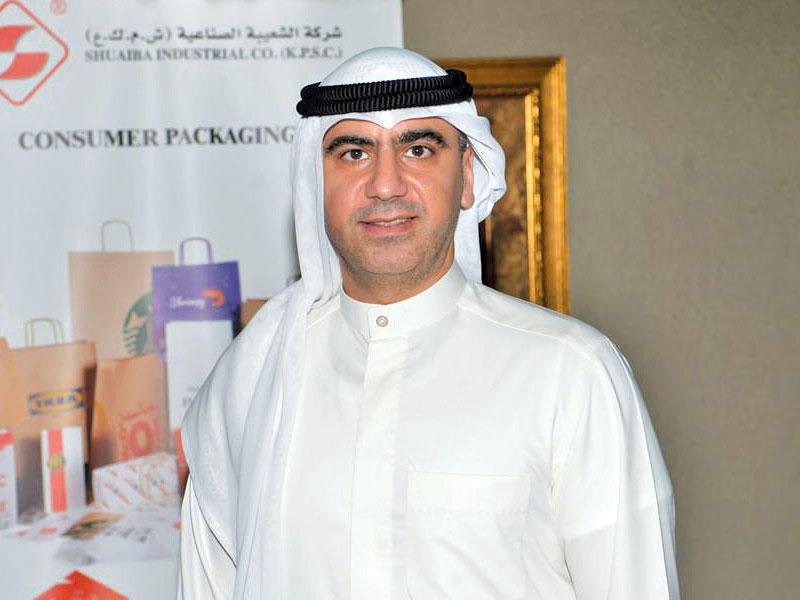 نائب رئيس مجلس الإدارة الرئيس التنفيذي في شركة الشعيبة الصناعية «ورقية» بدر القطان