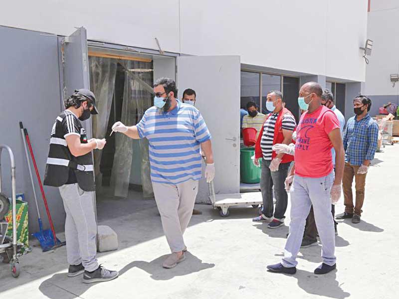 جانب من حملة اللجنة الرباعية امس (تصوير جورج ريجي)