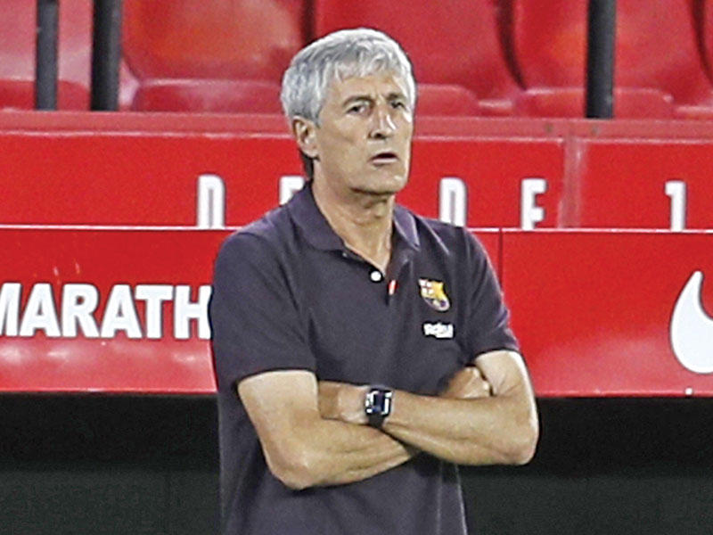 مدرب برشلونة كيكي سيتيين