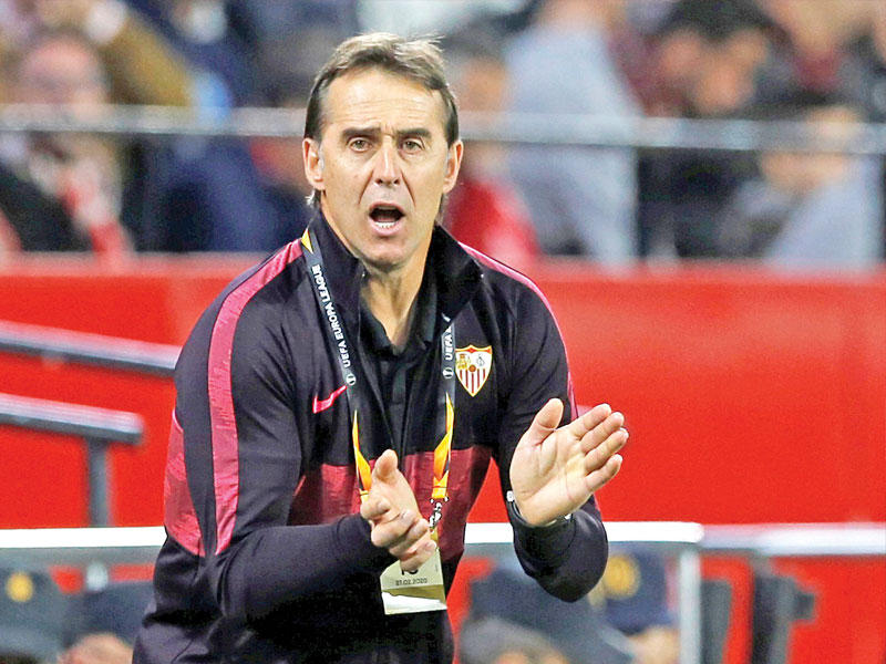 مدرب إشبيلية جولين لوبيتيغي