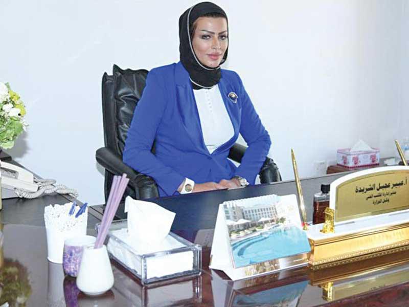 المتحدثة الرسمية بوزارة المواصلات عبير الشريدة