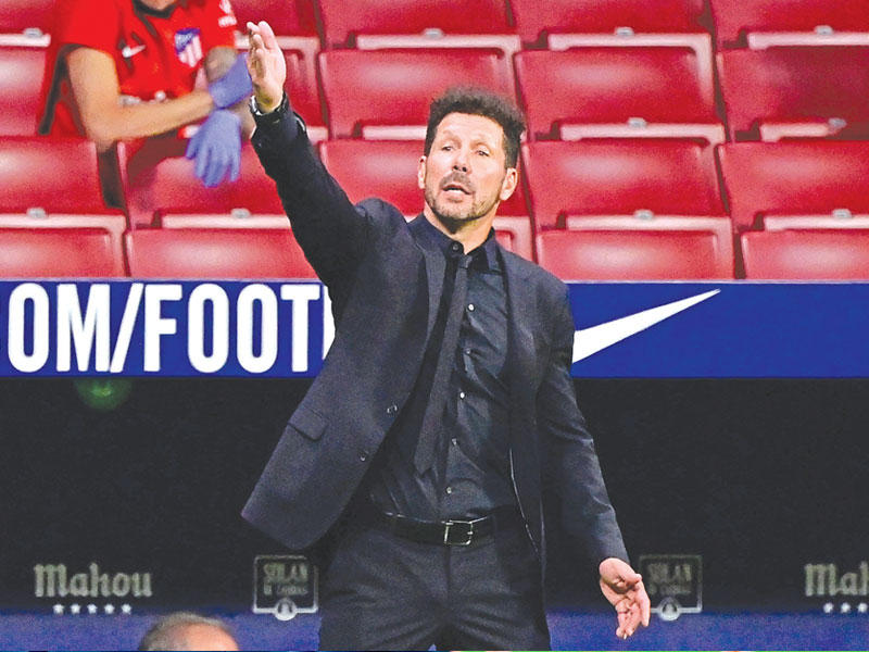 مدرب أتلتكيو مدريد دييغو سيميوني