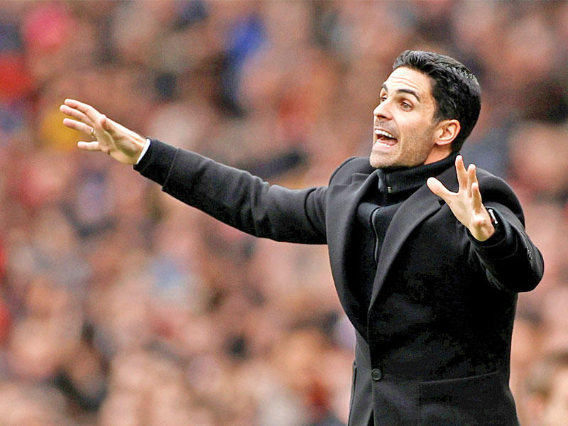 ميكل أرتيتا  مدرب أرسنال