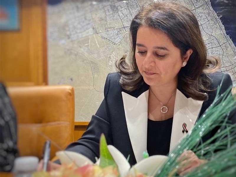  وزيرة الاشغال العامة وزيرة الاسكان د. رنا الفارس