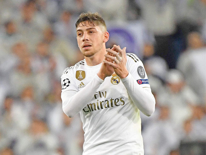فيدي فالفيردي لاعب وسط ريال مدريد
