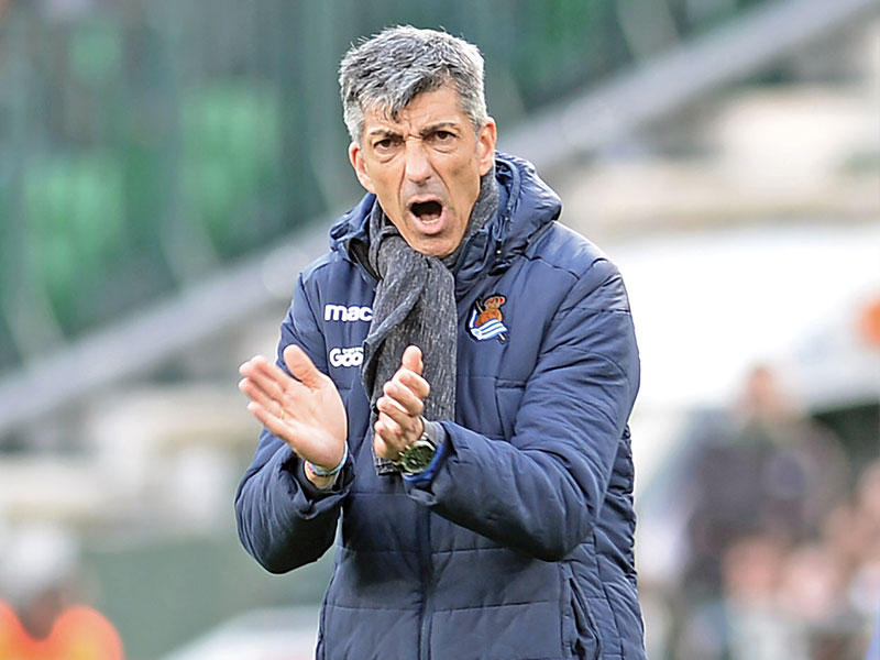 إيمانول ألجواثيل المدير الفني لريال سوسييداد