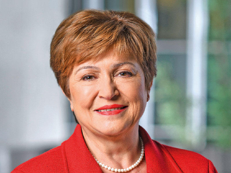 مديرة صندوق النقد الدولي كريستينا جورجيفا