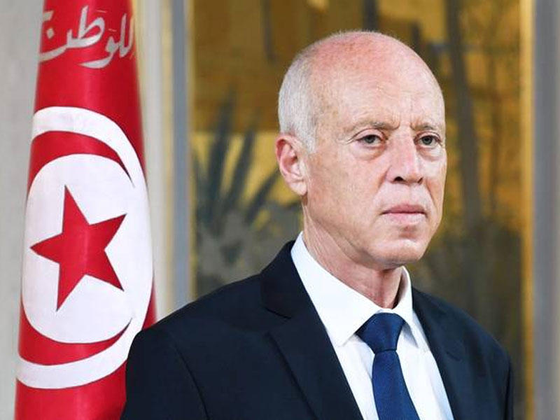 الرئيس التونسي قيس سعيد