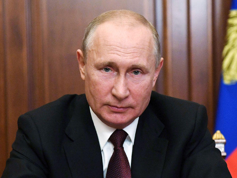 الرئيس الروسي فلاديمير بوتين
