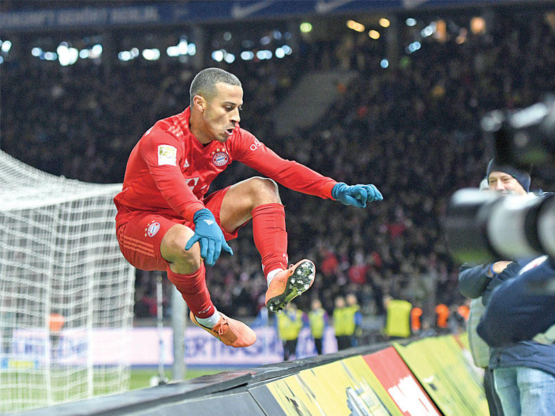 لاعب وسط بايرن ميونيخ ومنتخب إسبانيا لكرة القدم ثياغو ألكانتارا 