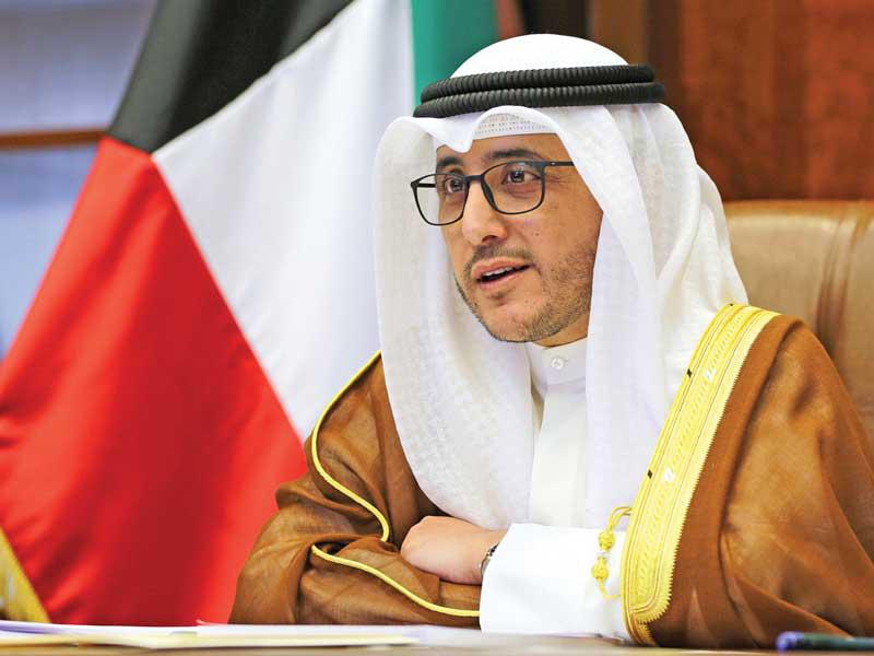 وزير الخارجية الشيخ د. أحمد الناصر