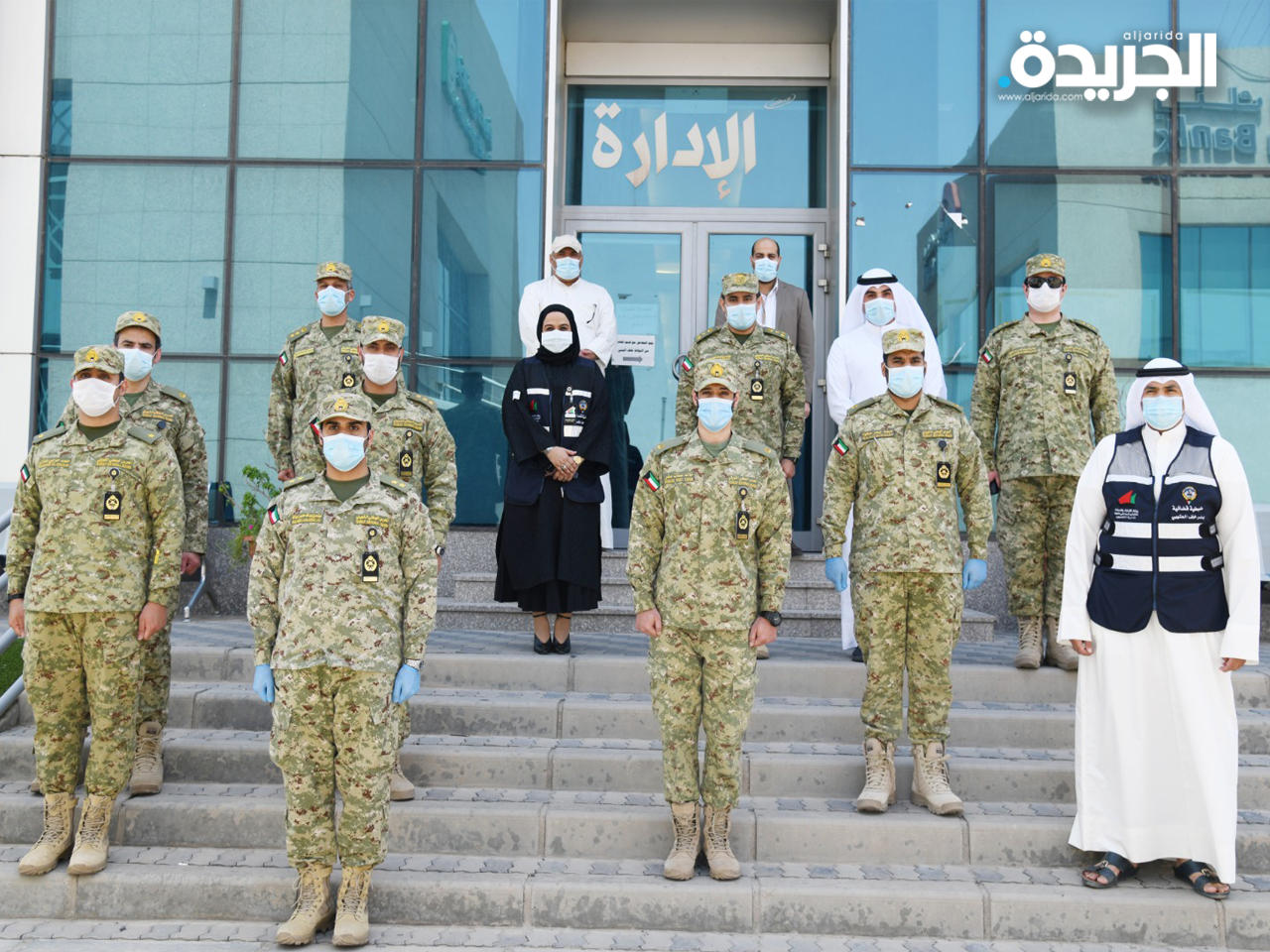 الحرس الوطني يسلم «تموين» الخالدية