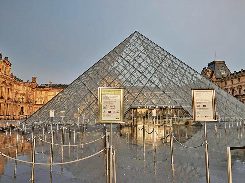 متحف اللوفر جاهز لاستقبال زواره 