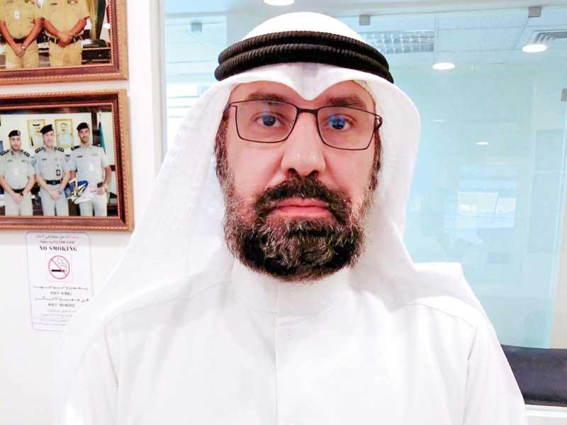 مدير ادارة العلاقات العامة والعلاقات الحكومية بالشركة الكويتية لتعليم قيادة السيارات أسعد العنزي