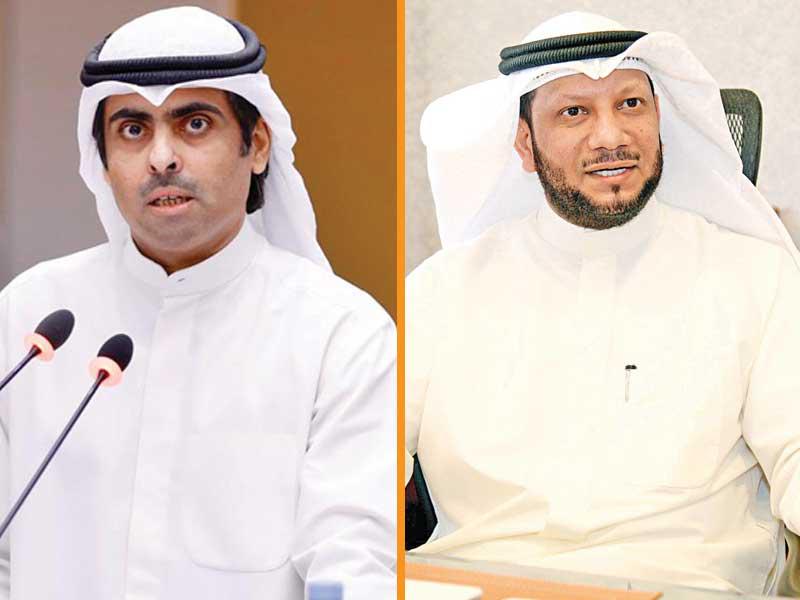 وزير المالية براك الشيتان- النائب رياض العدساني