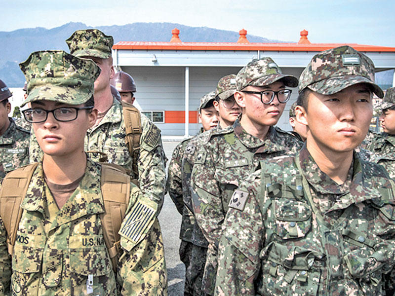 سيول وواشنطن تتعهدان بالدفاع عن السلام n