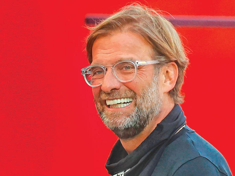 مدرب فريق ليفربول الإنكليزي لكرة القدم يورغن كلوب 