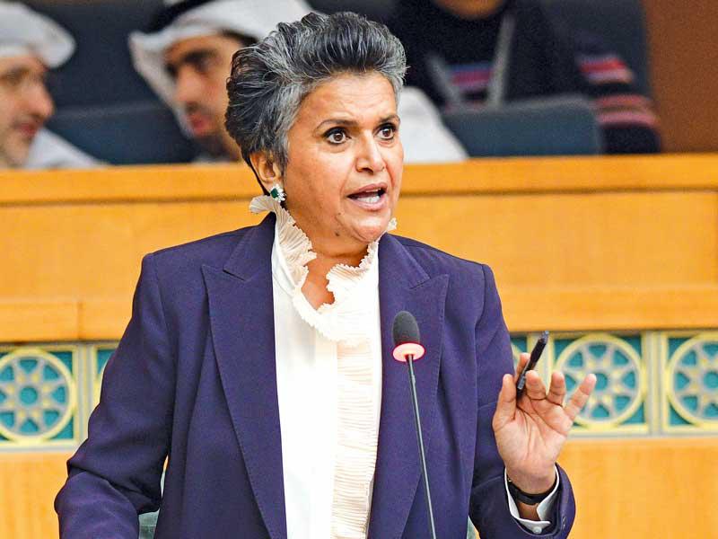 النائبة صفاء الهاشم