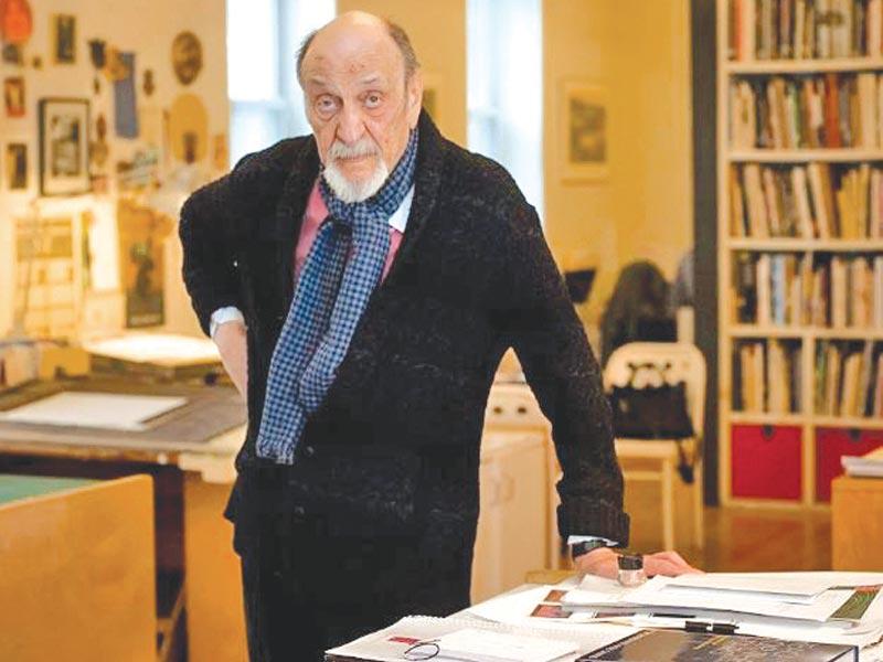 فنان الغرافيك الأميركي ميلتون غليزر