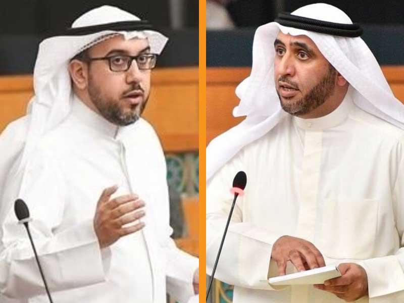  النائبان محمد الدلال وأسامة الشاهين