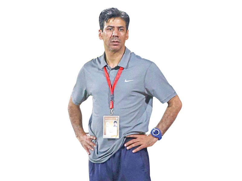 مدرب فريق النصر لكرة القدم أحمد عبدالكريم