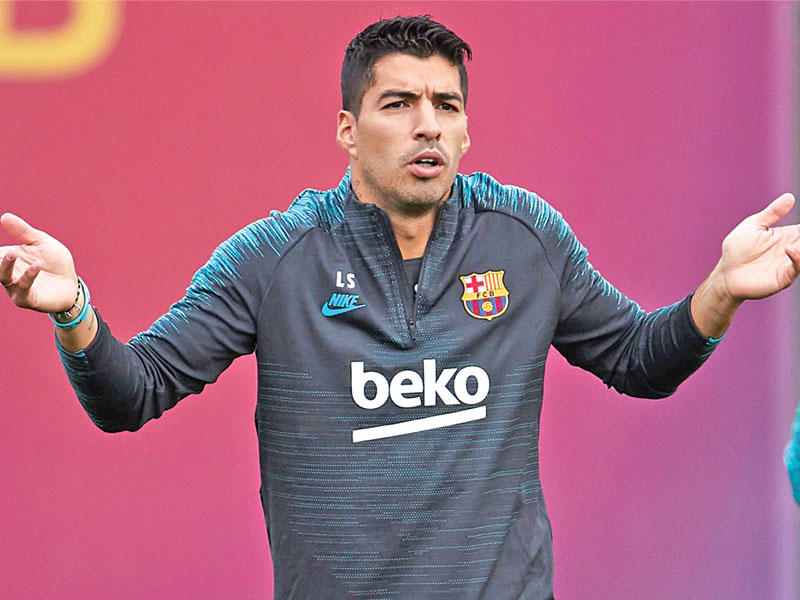 لويس سواريز مهاجم برشلونة