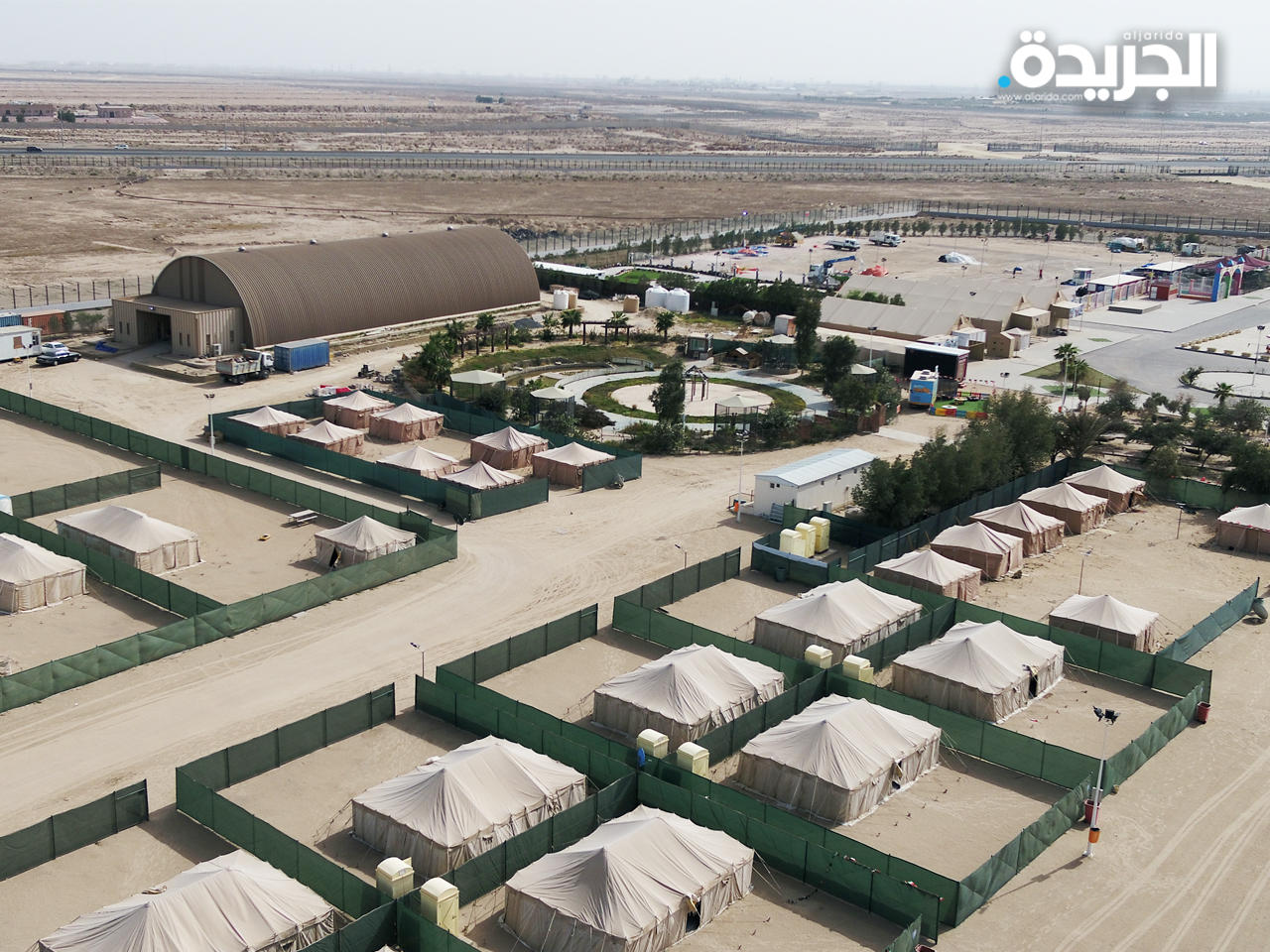 مخيم وزارة الدفاع 
