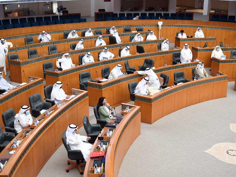 جانب من جلسة المجلس الأسبوع قبل الماضي