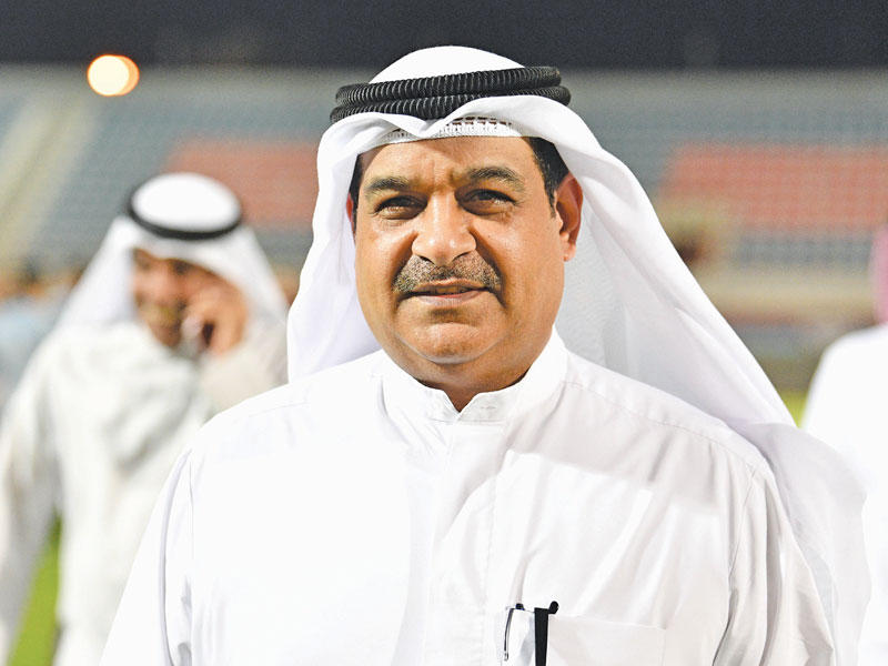 رئيس مجلس إدارة نادي النصر خالد الشريدة 