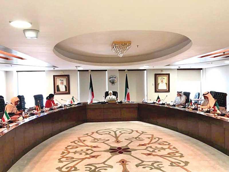 جانب مع اجتماع وزراء الشؤون العرب عبر الاتصال المرئي