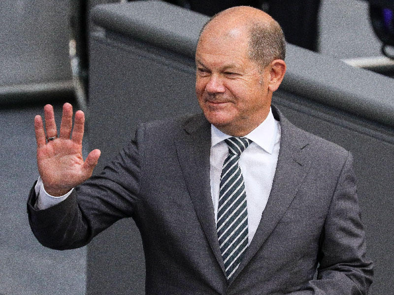 وزير المالية الألماني أولاف شولتس