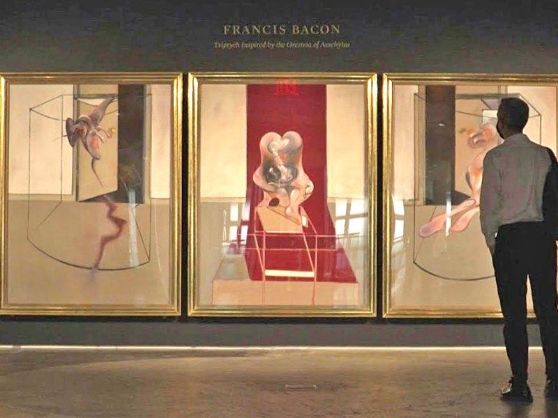 لوحة ثلاثية لفرانسيس بيكون
