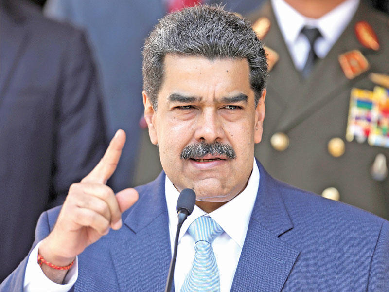 نيكولاس مادورو رئيس فنزويلا 