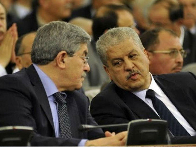 رئيسي الوزراء الأسبقين عبدالمالك سلال وأحمد أويحيى