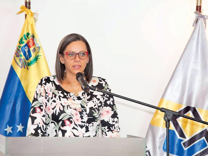 رئيسة المجلس الوطني الانتخابي بفنزويلا انديرا ألفونزو