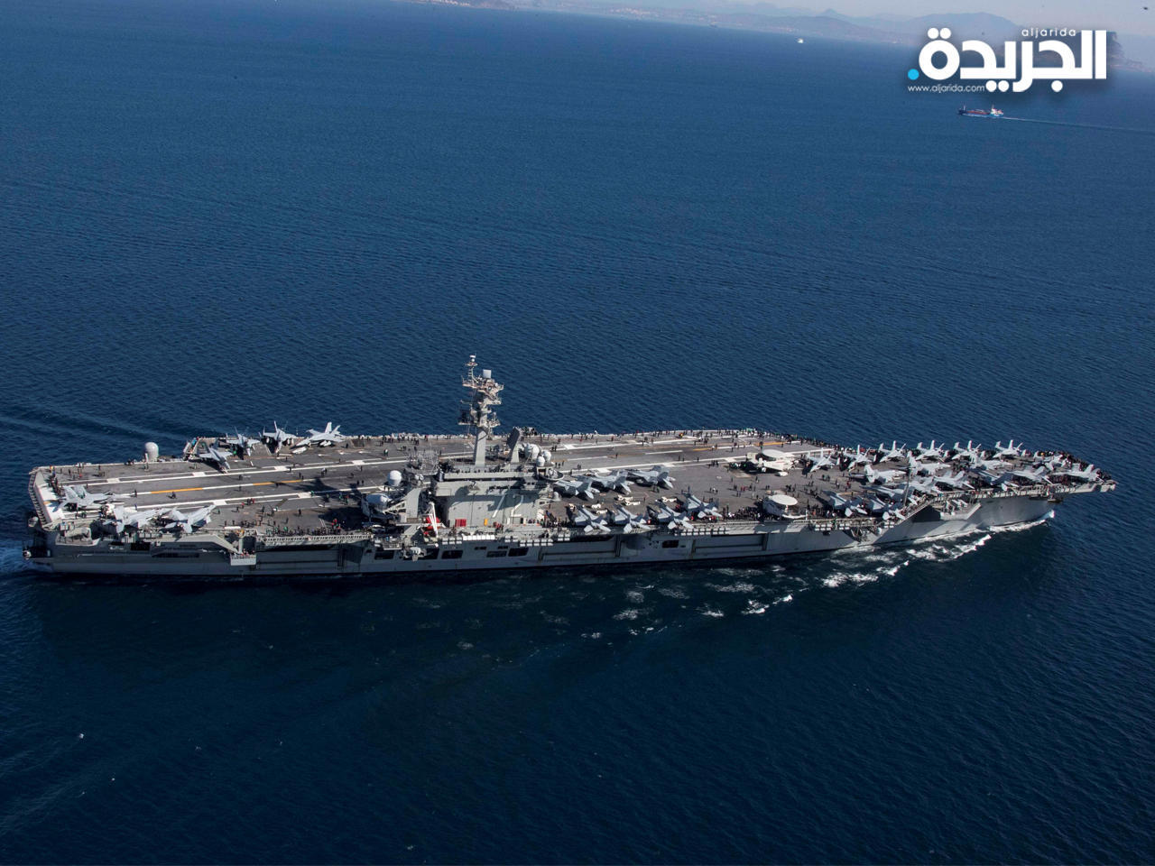 حاملات الطئرات الأميركية تتدرب في بحر الصين
