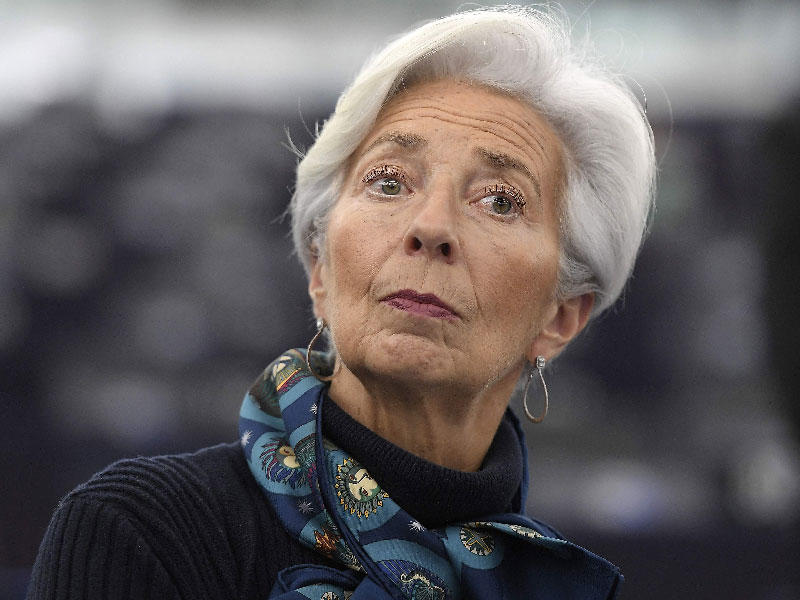 رئيسة البنك المركزي الأوروبي، كريستين لاغارد