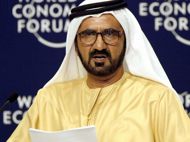 نائب رئيس الإمارات رئيس مجلس الوزراء حاكم دبي الشيخ محمد بن راشد آل مكتوم