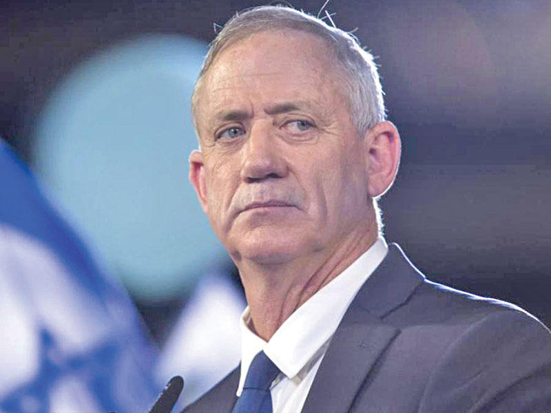 وزير الدفاع الإسرائيلي بيني غانتس