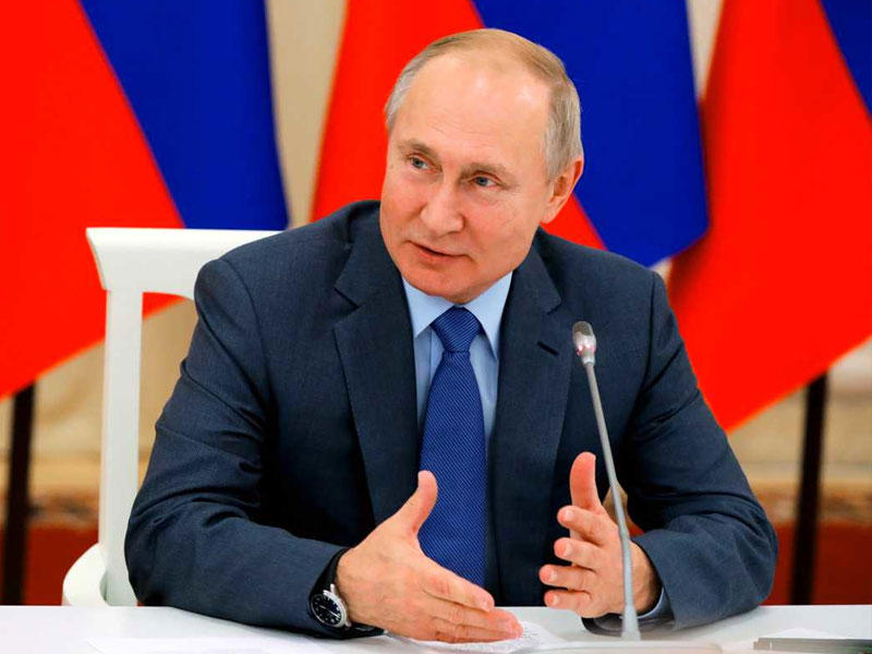 الرئيس فلاديمير بوتين 